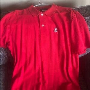 Psycho Bunny Vibrant Red Polo Shirt